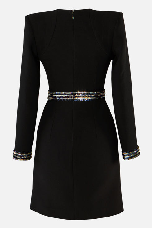 Sequin Detailed Jacket Dress